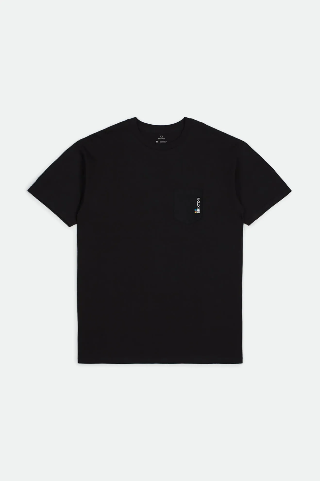 Alton Side S/S Standard Pocket Tee - Black