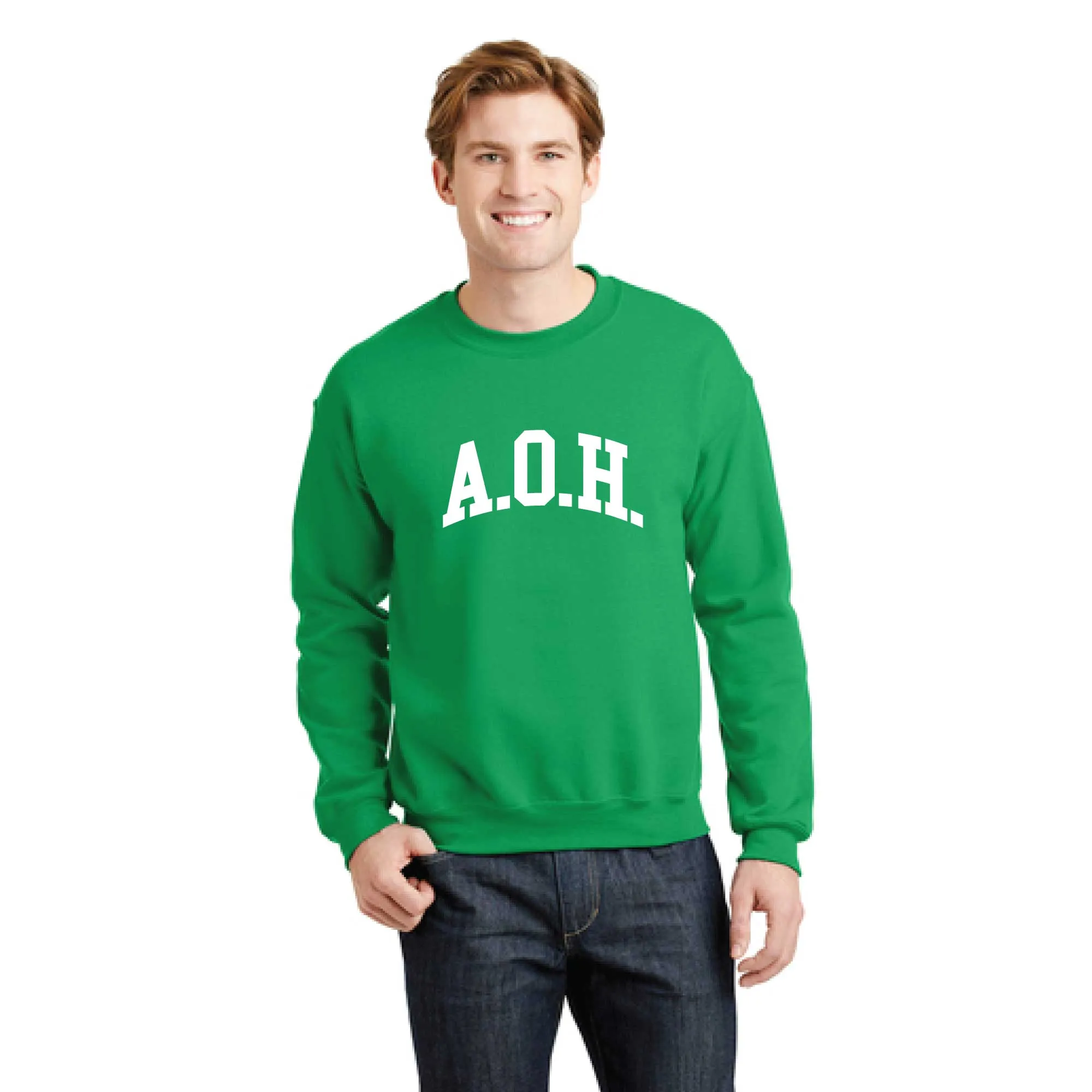 AOH Crewneck Sweatshirt - 8oz 50/50 Blend