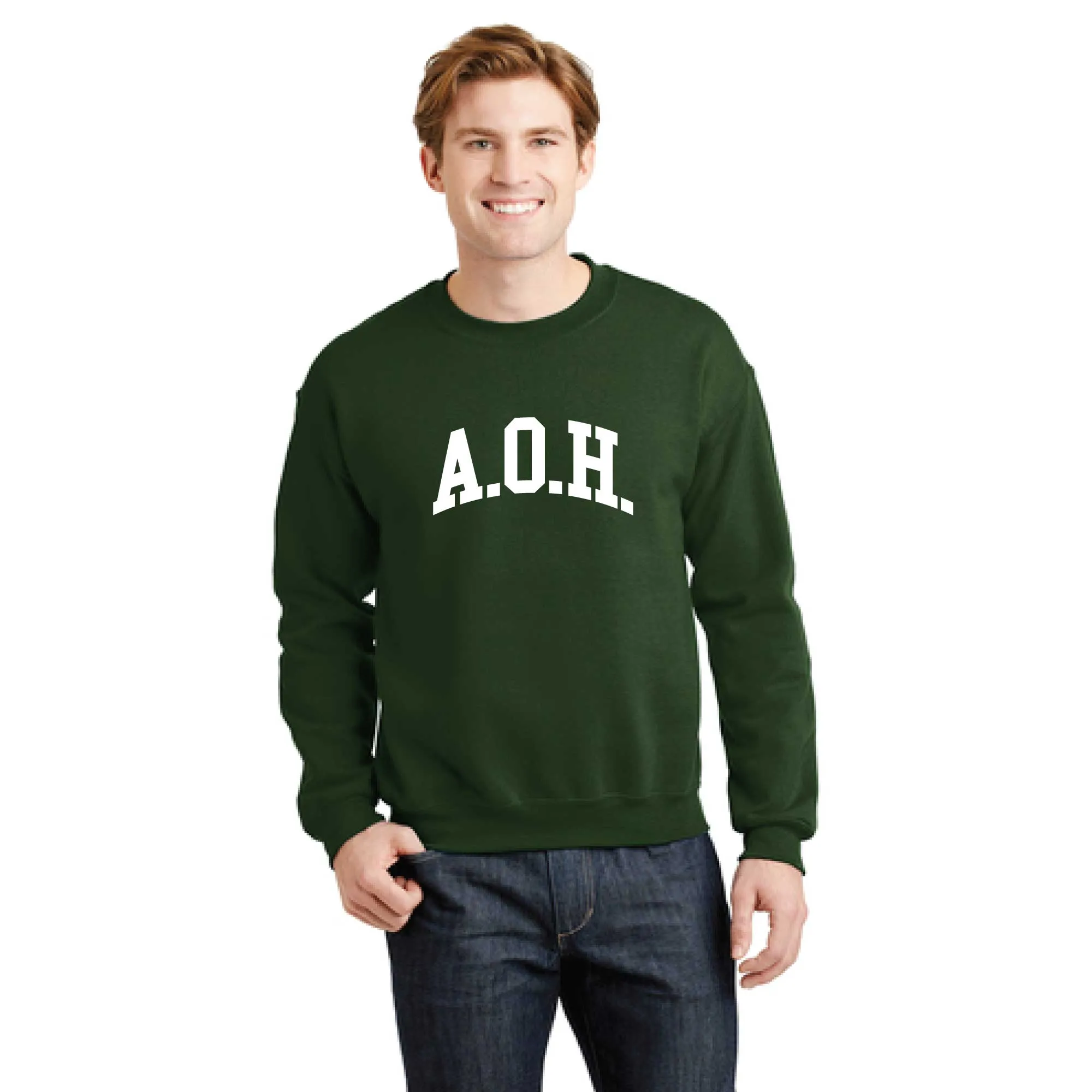 AOH Crewneck Sweatshirt - 8oz 50/50 Blend