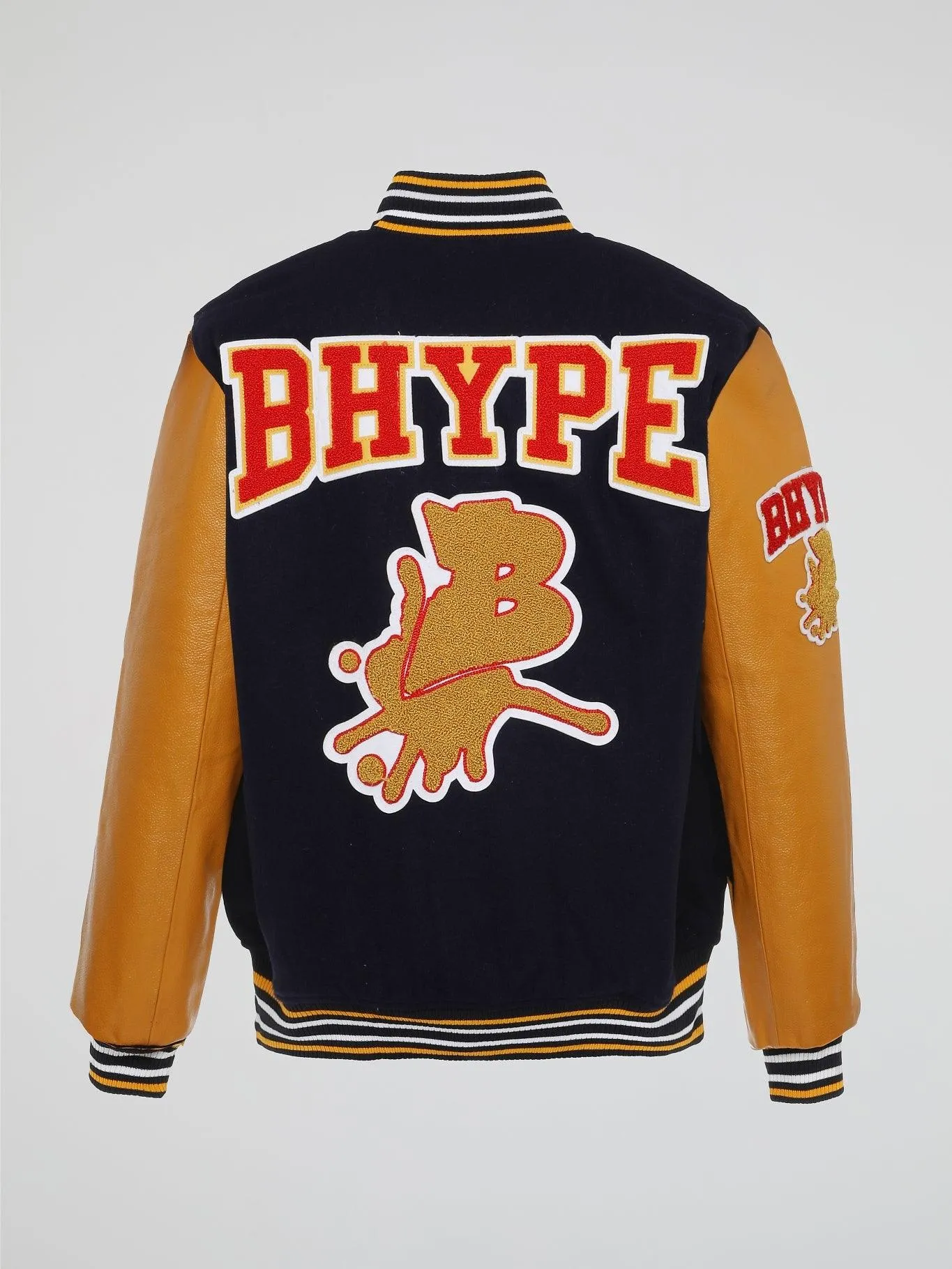 Bhype Society - Bhype Varsity Collection Jacket Blue/yellow