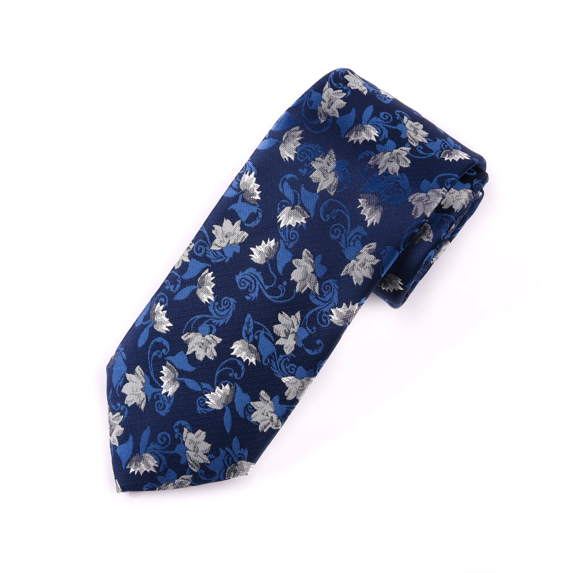 Blue Maple Unique Stylish 3" Necktie Business Formal Elegance Smart Men's Ego