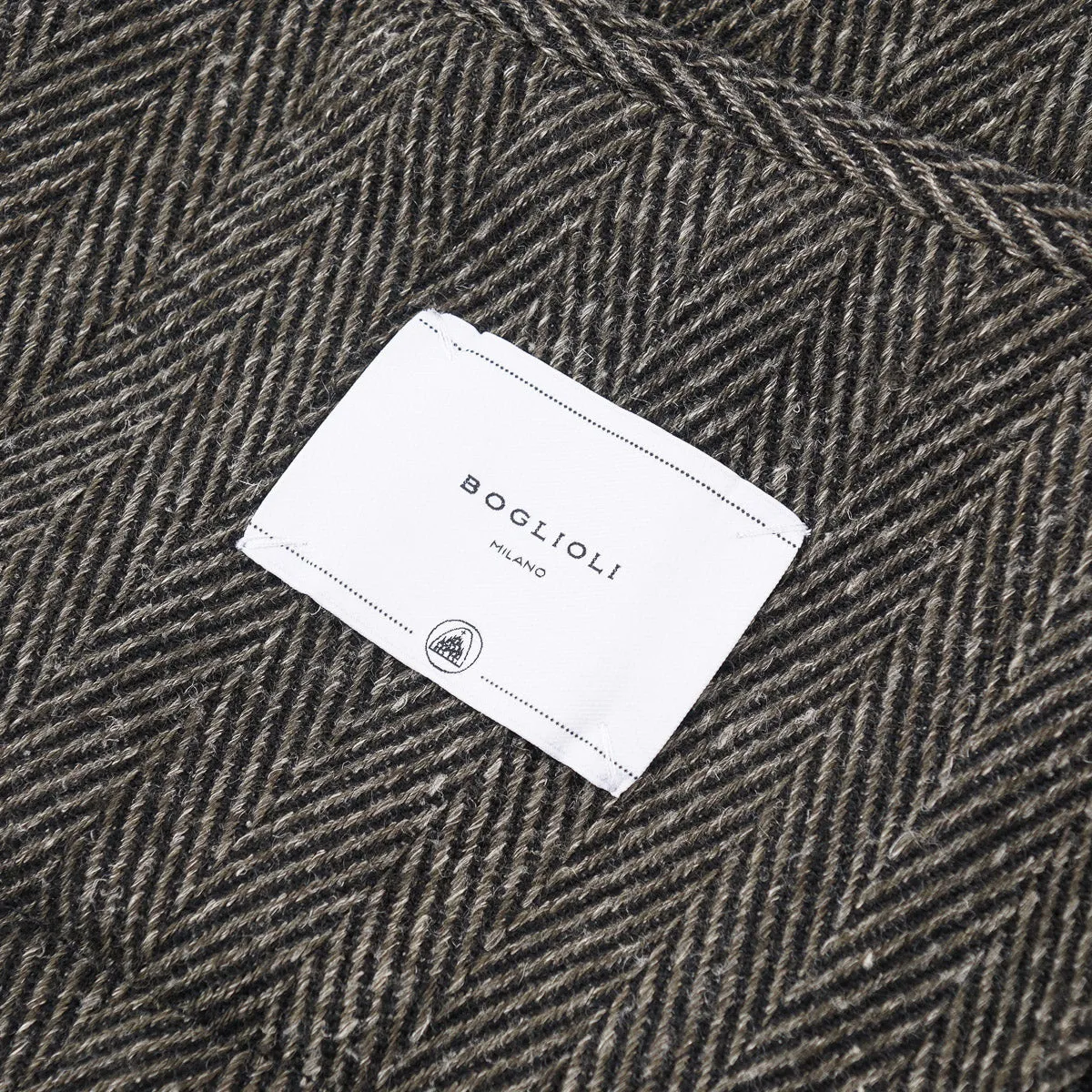 Boglioli Slim-Fit Wool-Linen K-Jacket