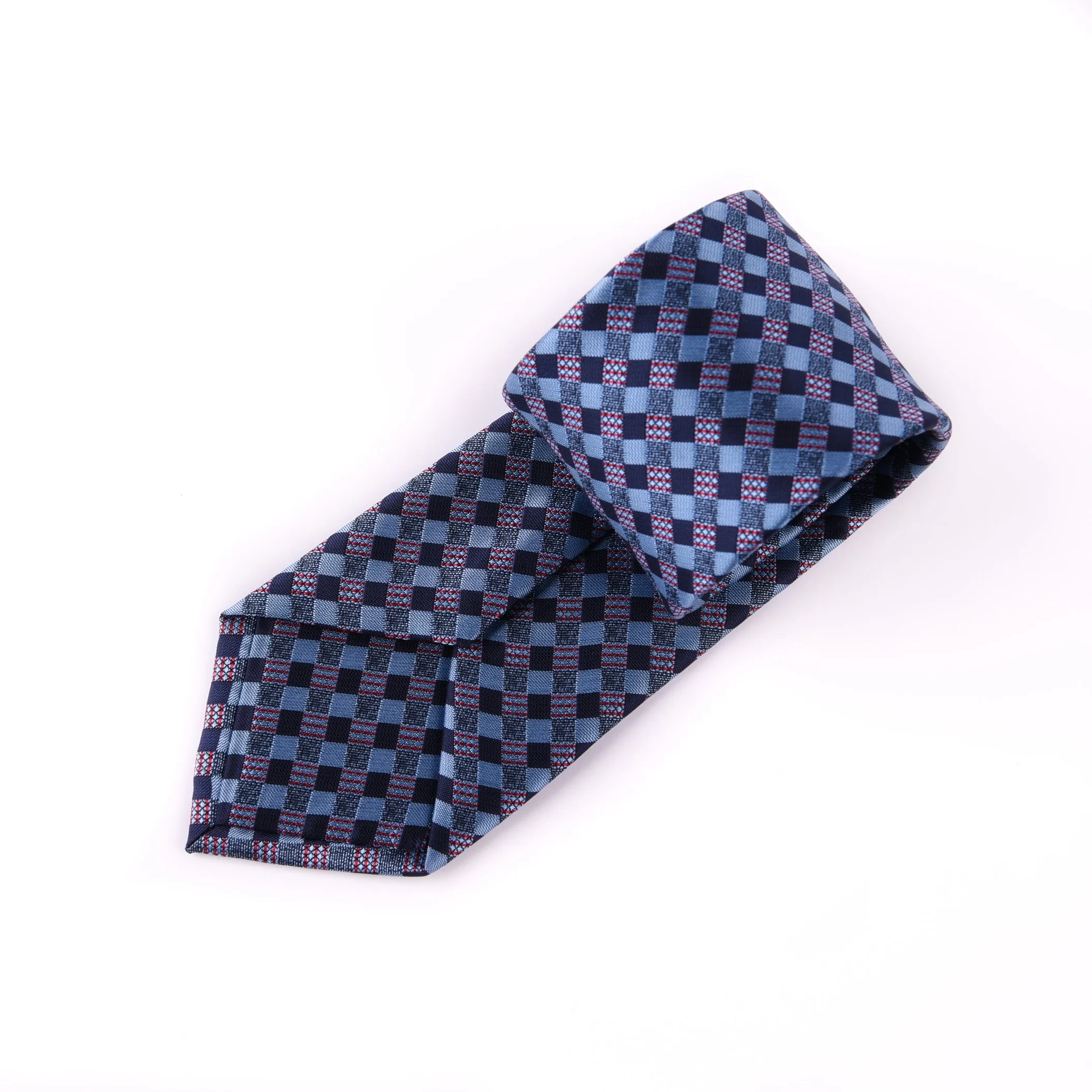 Classic Basket Woven 3" Necktie Business Formal Elegance For Smart Men's Ego