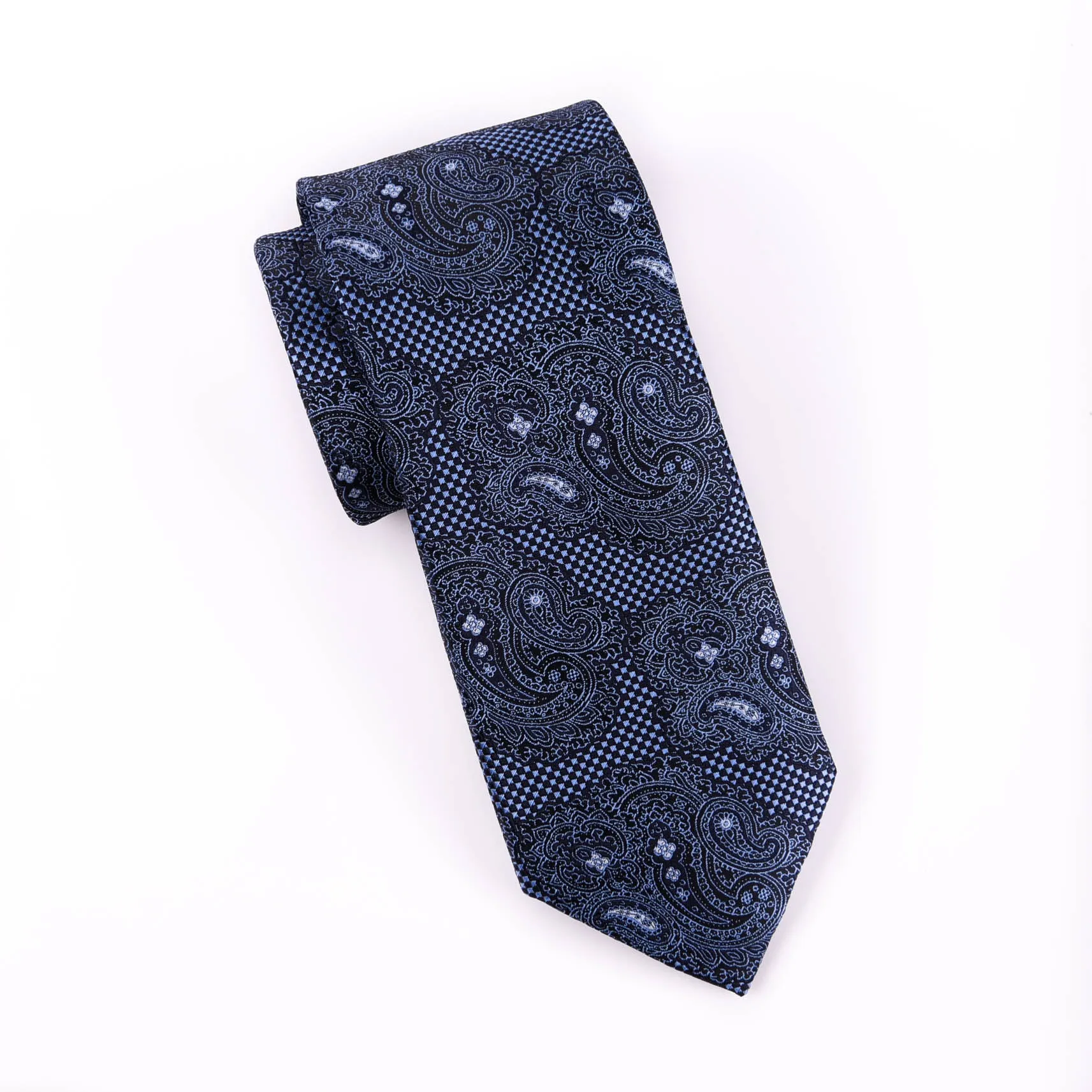 Classic Big Paisley Formal Business Apparel 3" Tie Mens Professional Fashion