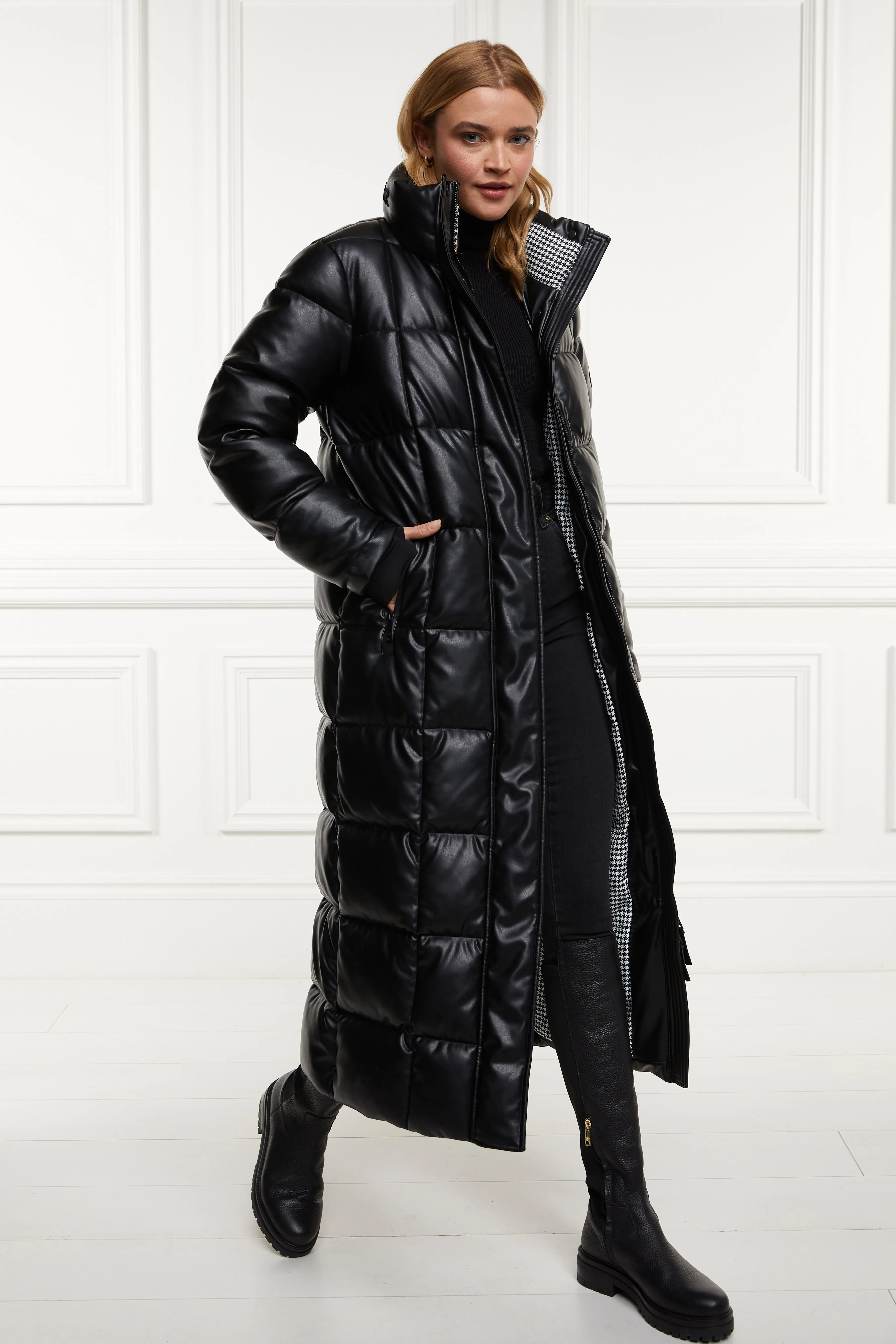 Crawford Longline Coat (Black)