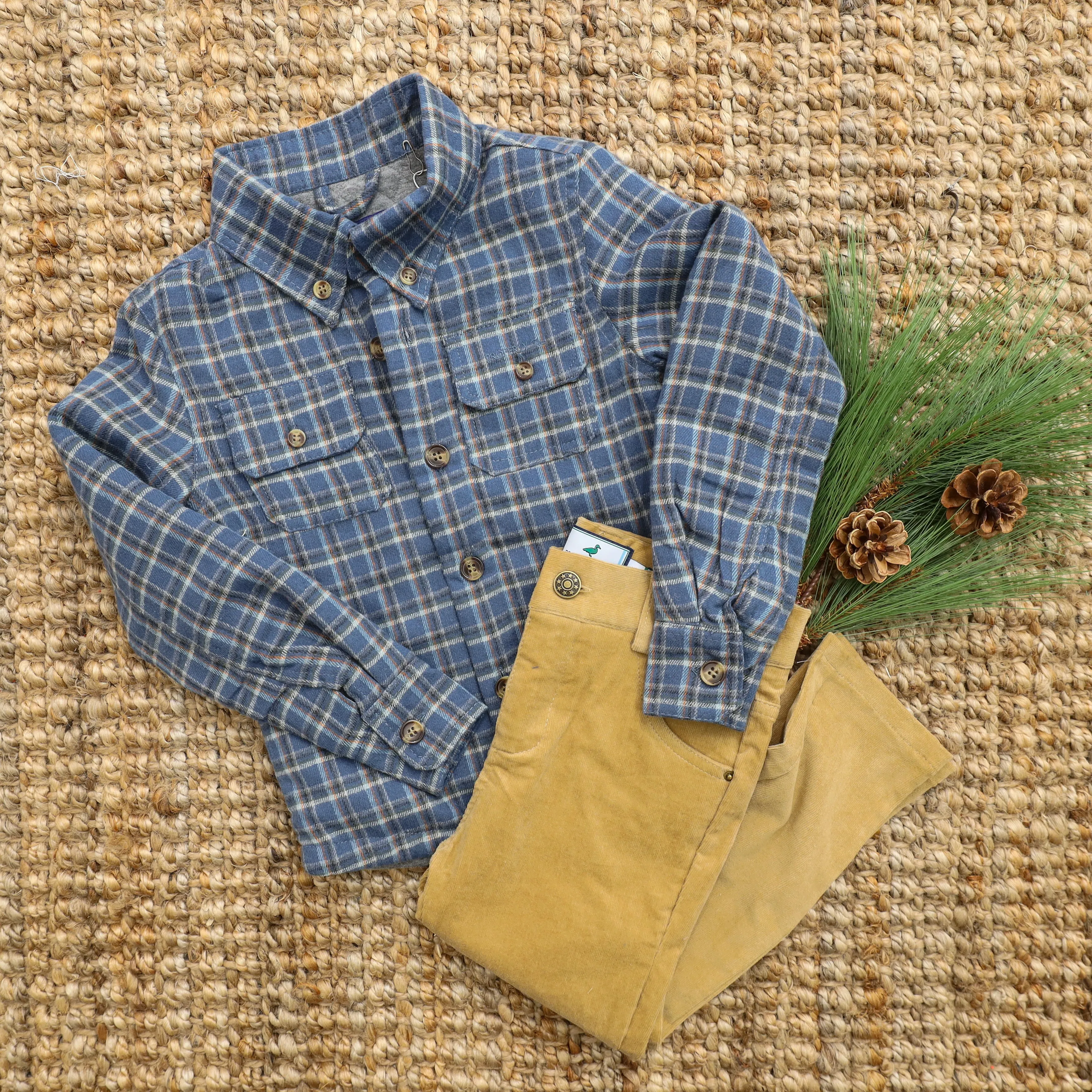 Cypress Shirt Jacket- Bluebonnet