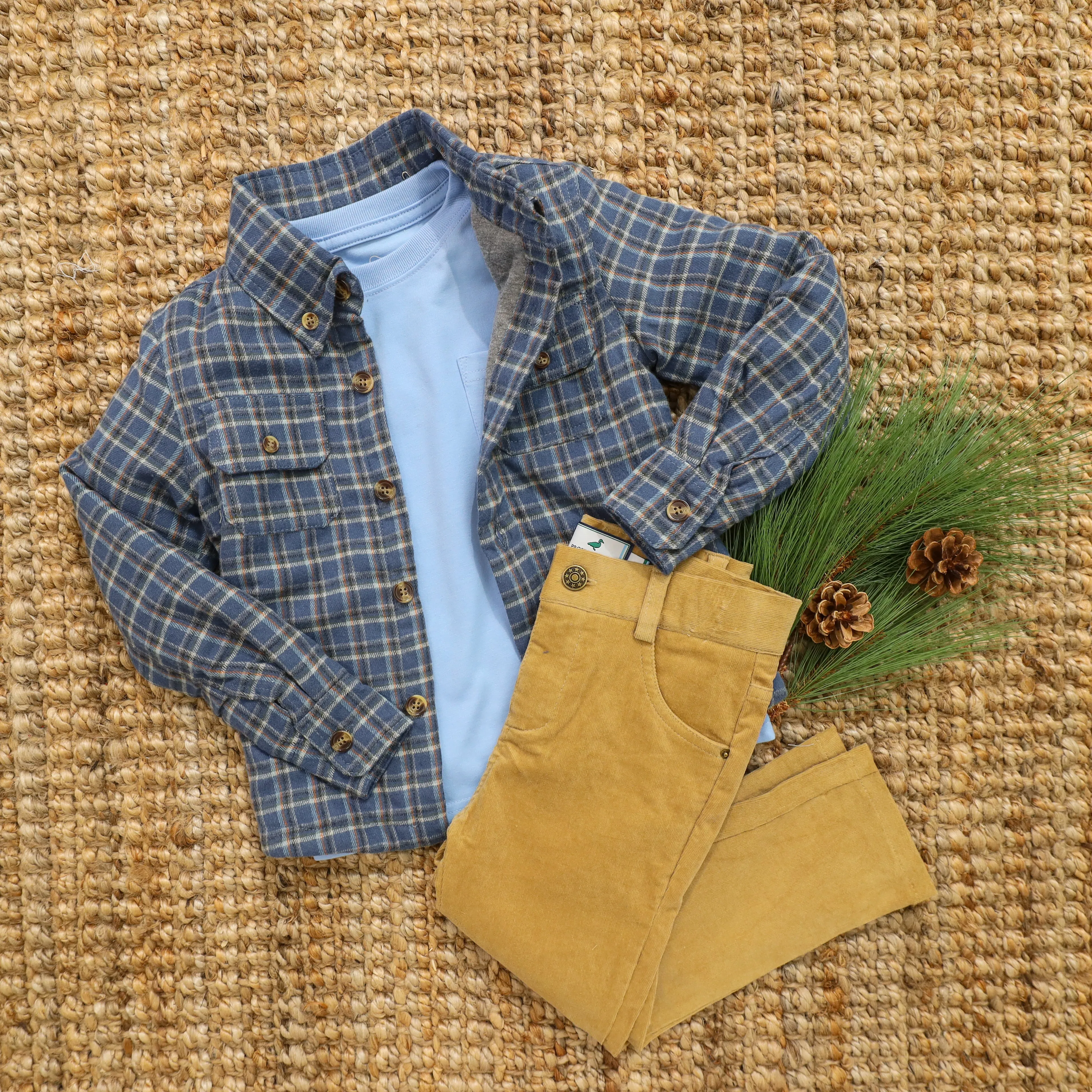 Cypress Shirt Jacket- Bluebonnet