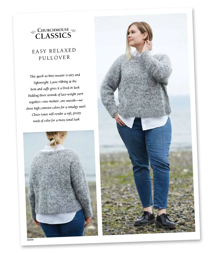 Easy Relaxed Pullover Pattern