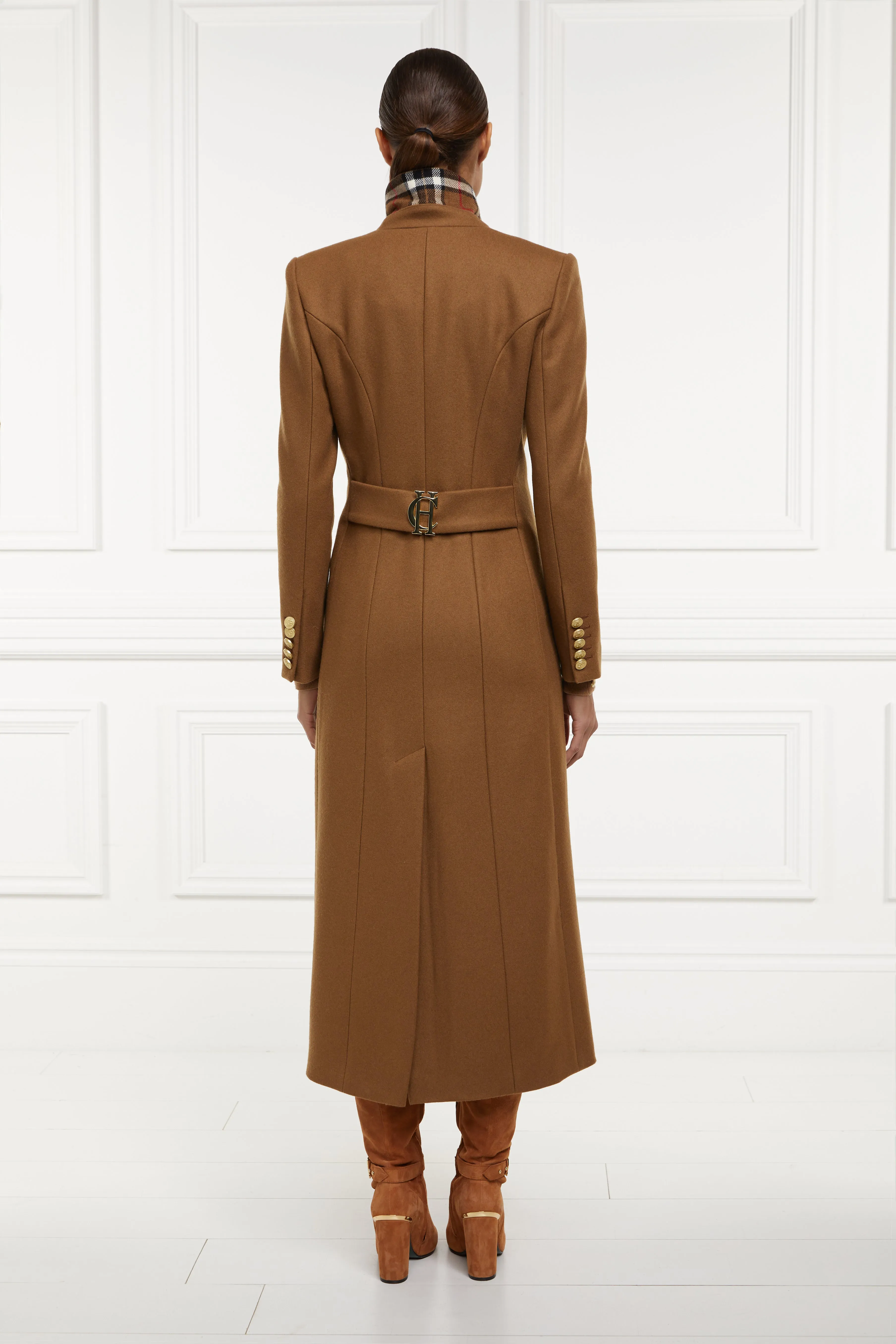 Full Length Regency Coat (Dark Camel)