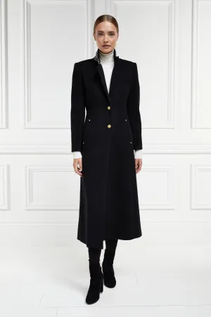 Full Length Regency Coat (Soft Black)