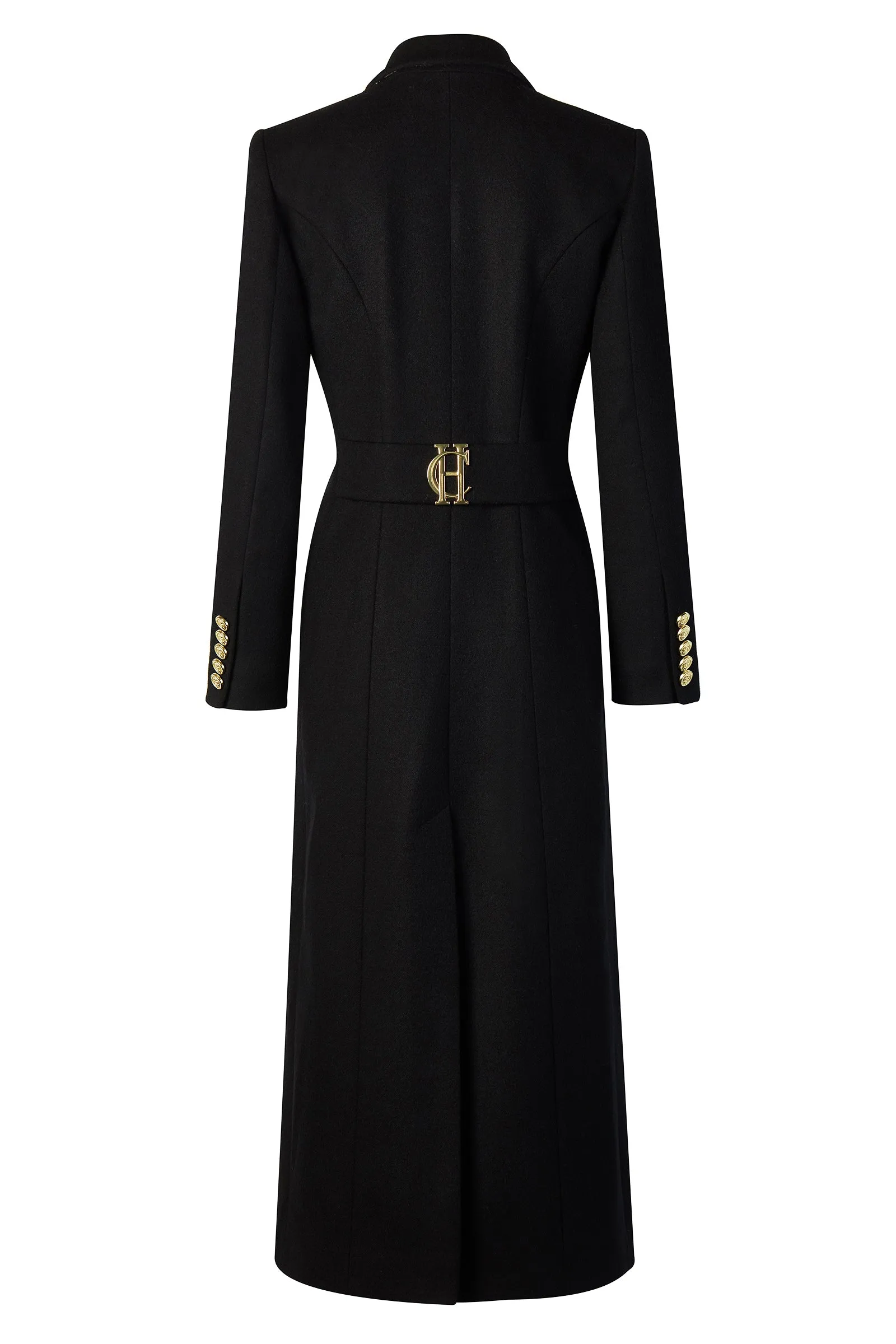 Full Length Regency Coat (Soft Black)