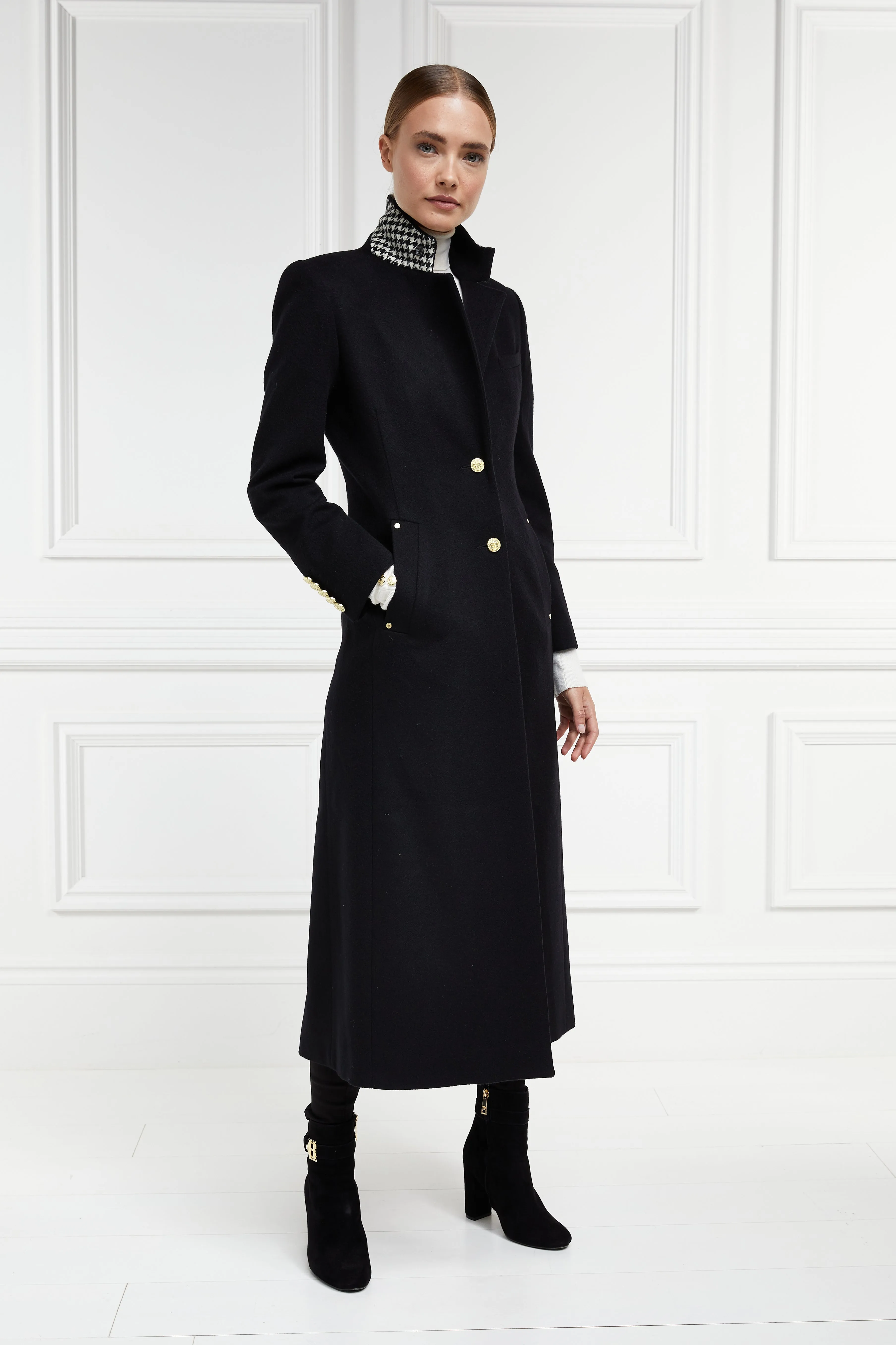 Full Length Regency Coat (Soft Black)