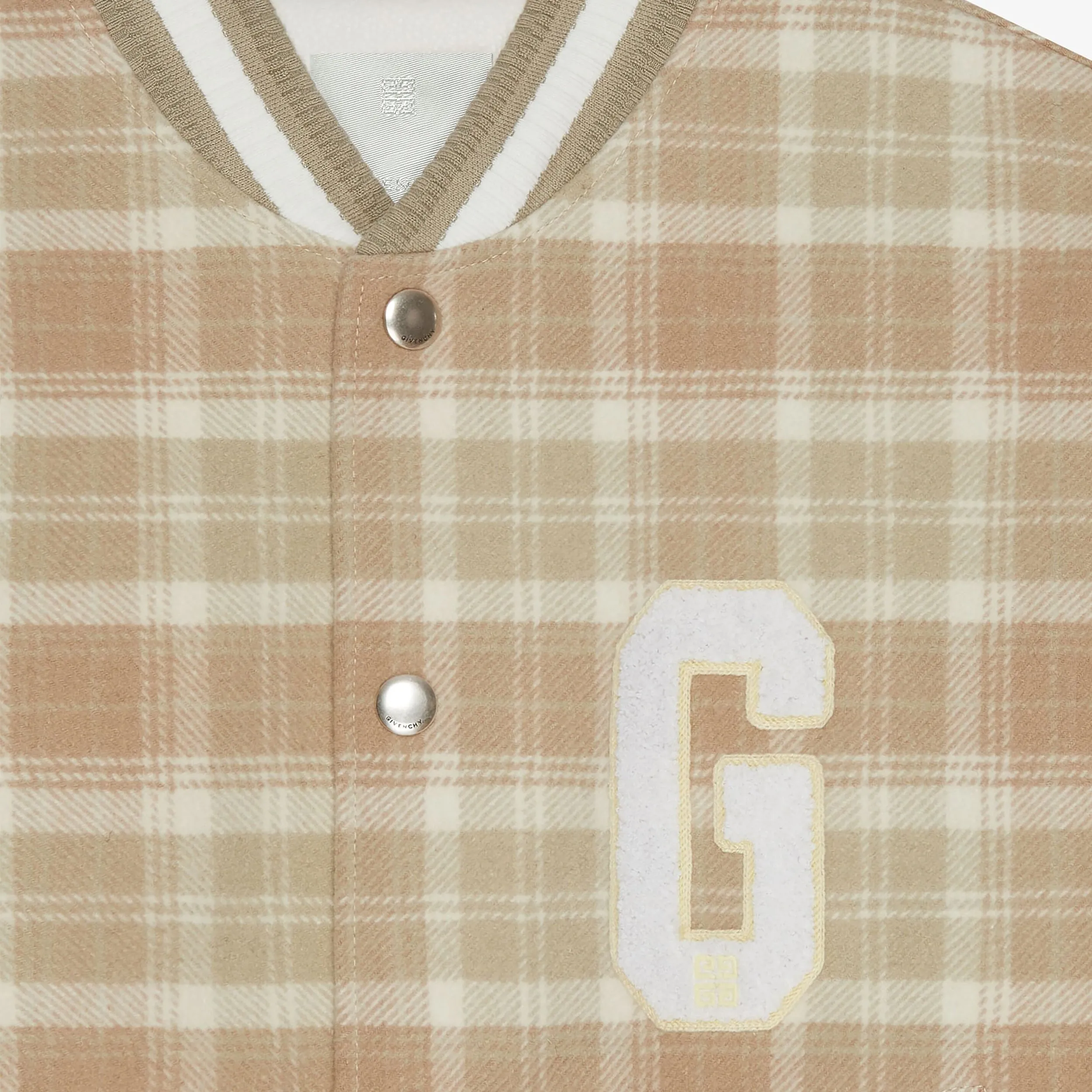 Givenchy Checked Varsity Jacket