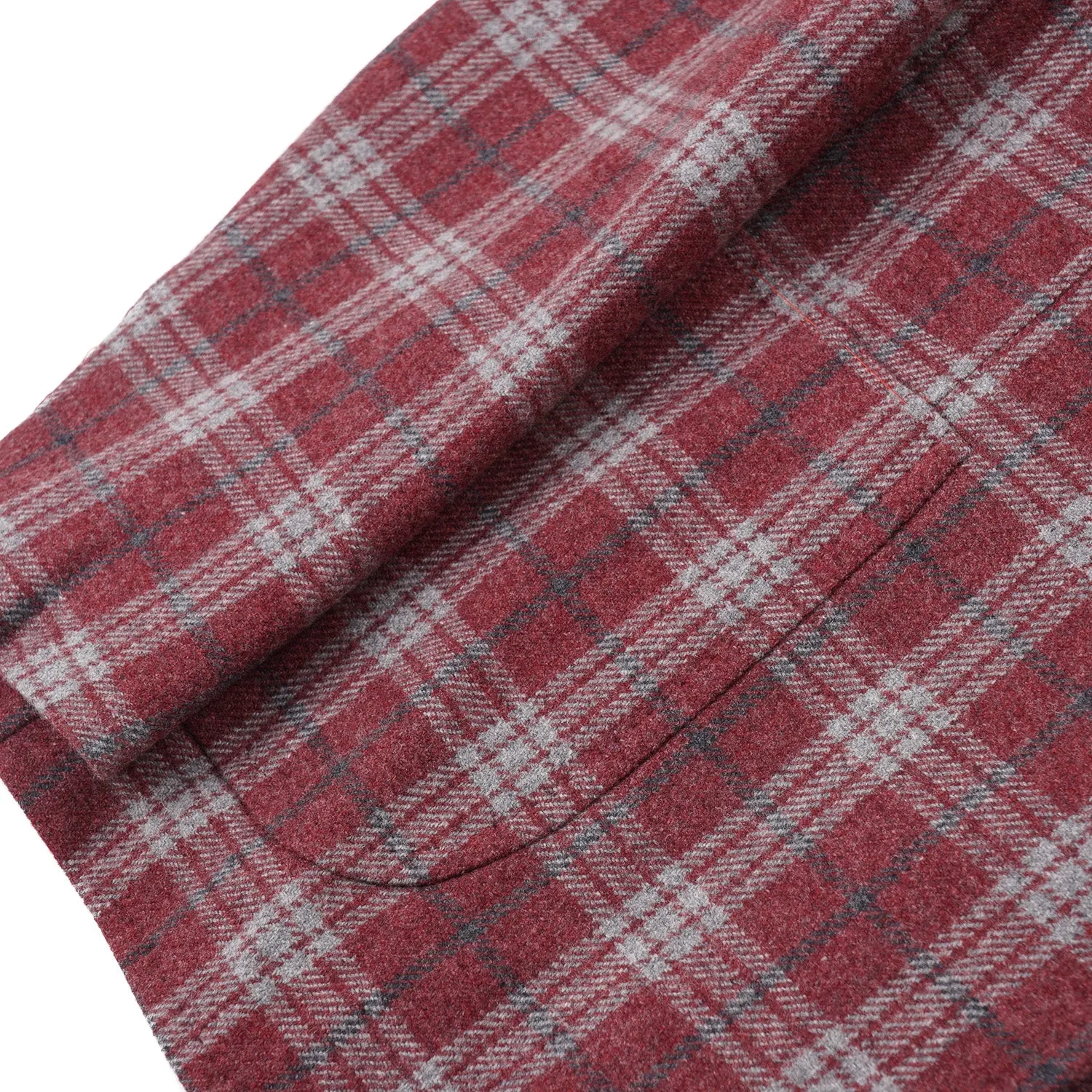 Isaia Slim-Fit Soft Flannel Wool Sport Coat