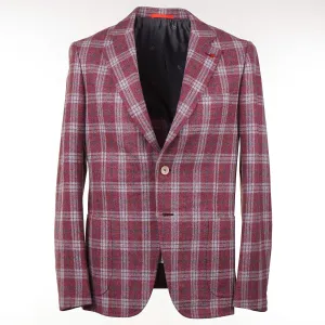 Isaia Slim-Fit Soft Flannel Wool Sport Coat