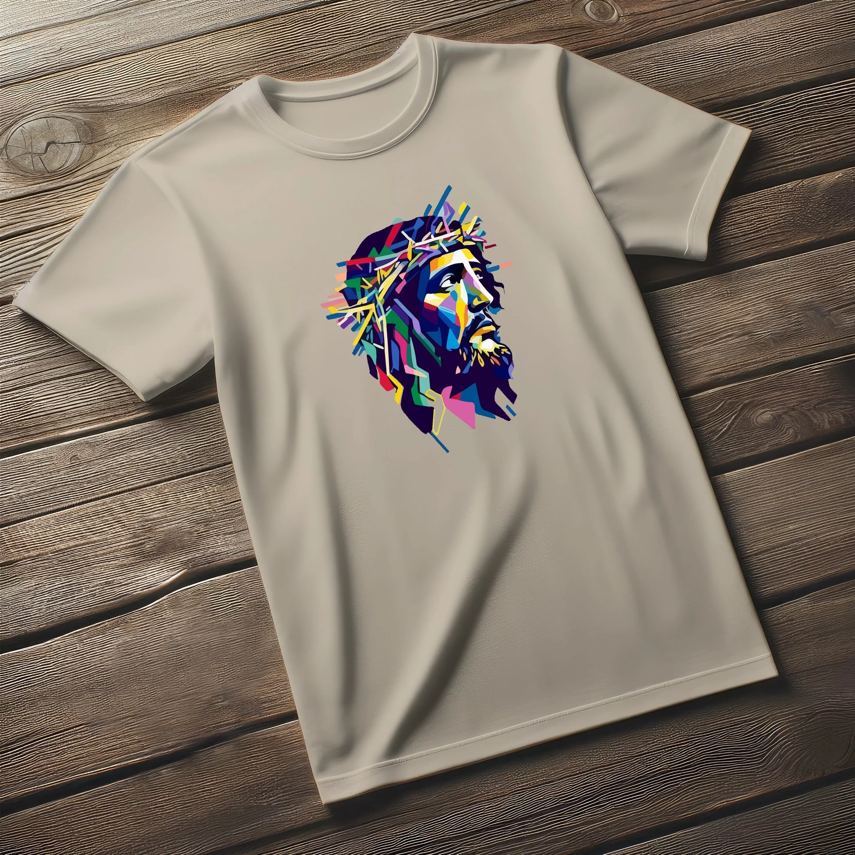 Jesus Color Block - Unisex T-Shirt