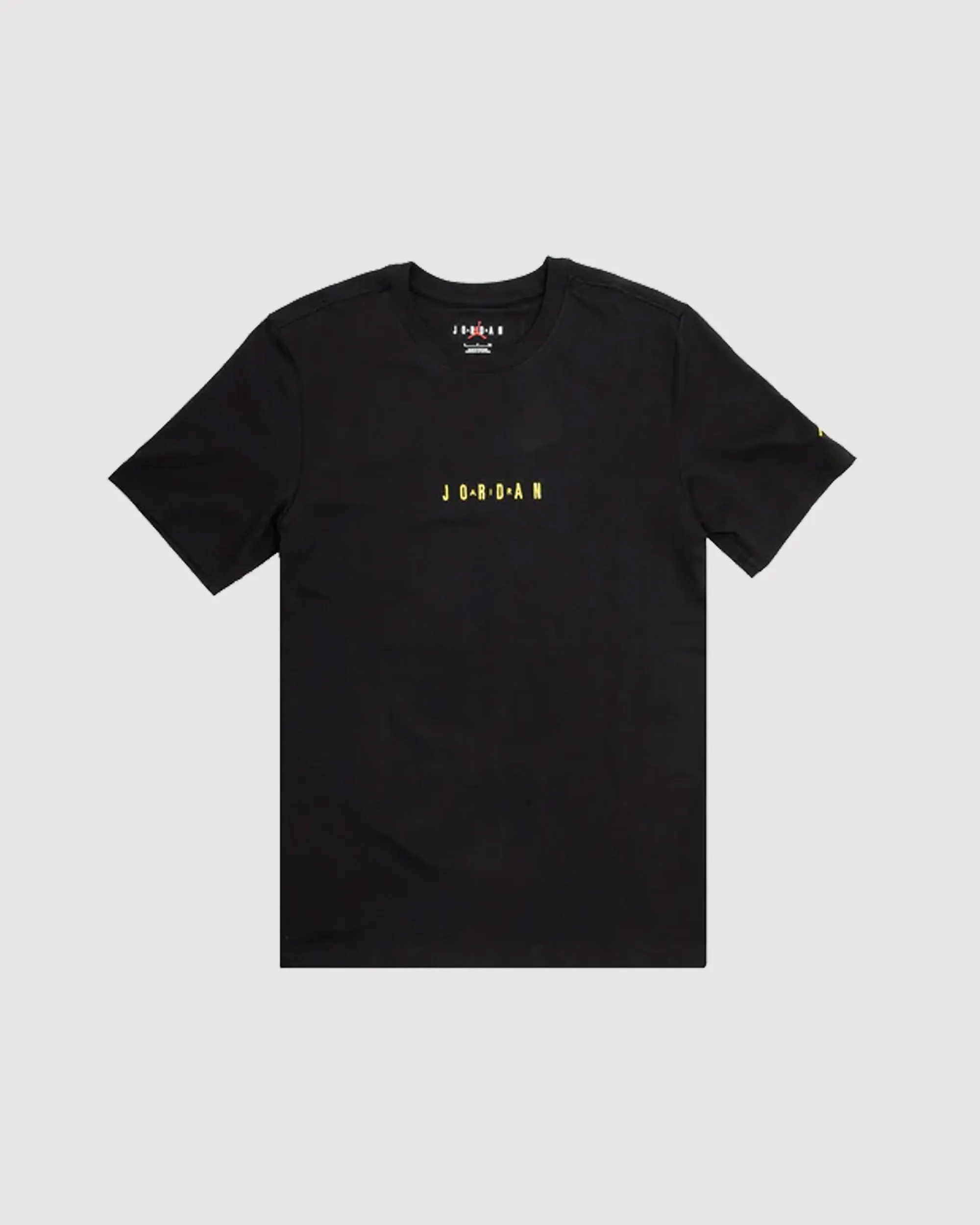 JORDAN T-SHIRT "BLACK/TOUR YELLOW"