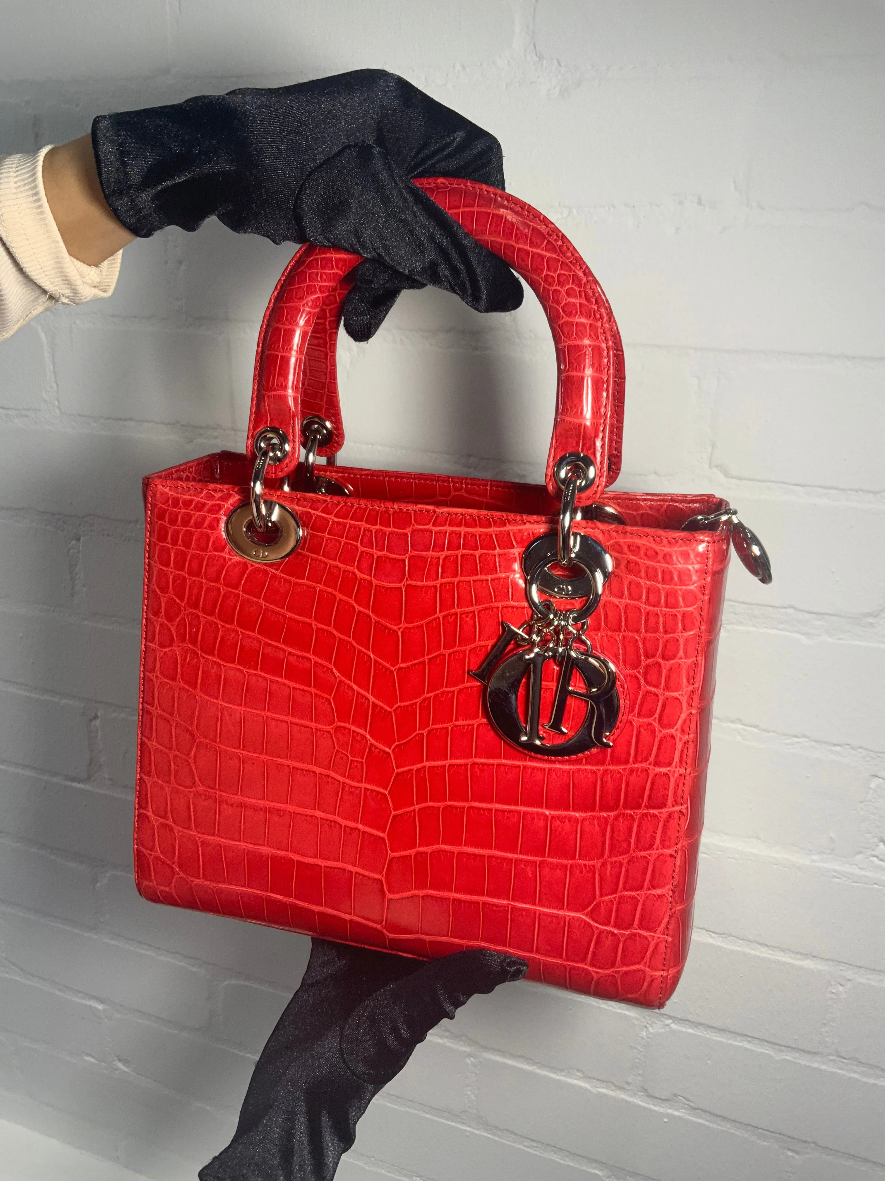 Lady Dior Red Exotic