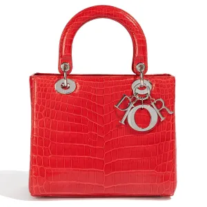 Lady Dior Red Exotic