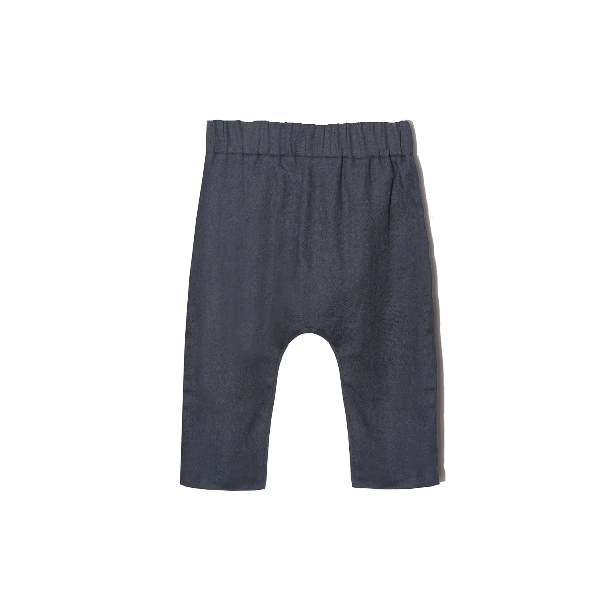 Linen trousers NAVY