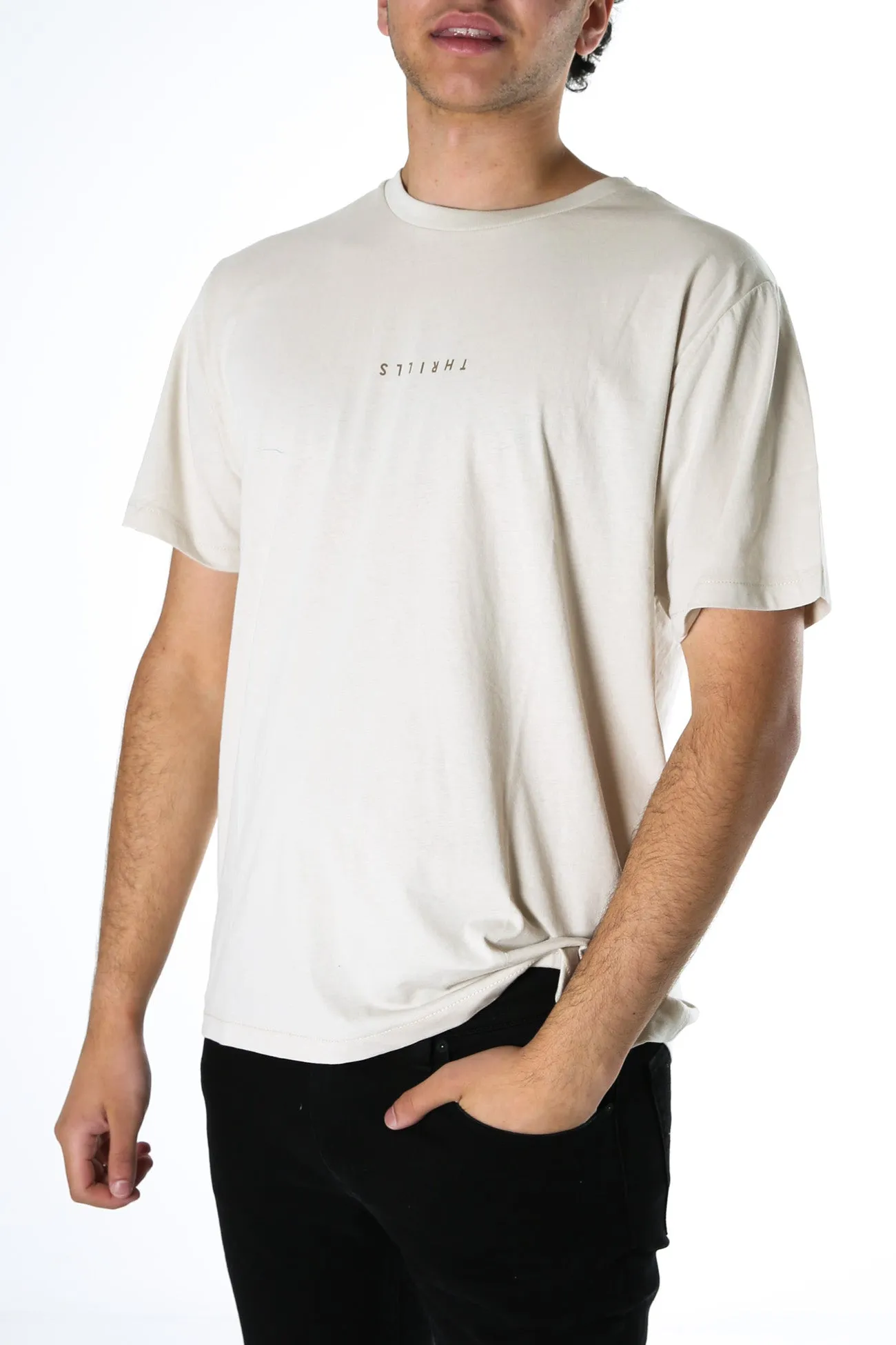 Minimal Thrills Merch Fit Tee Cement