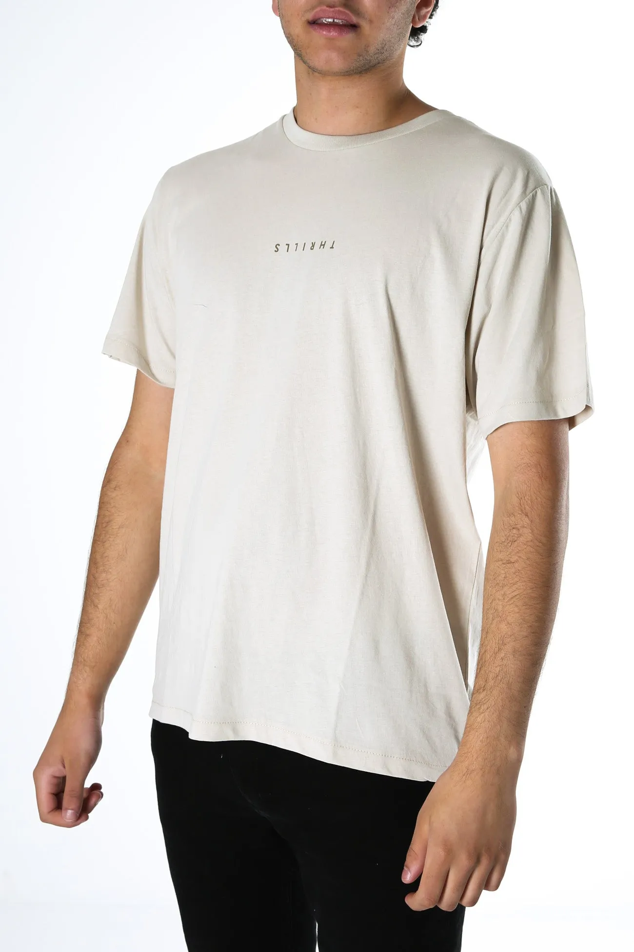 Minimal Thrills Merch Fit Tee Cement