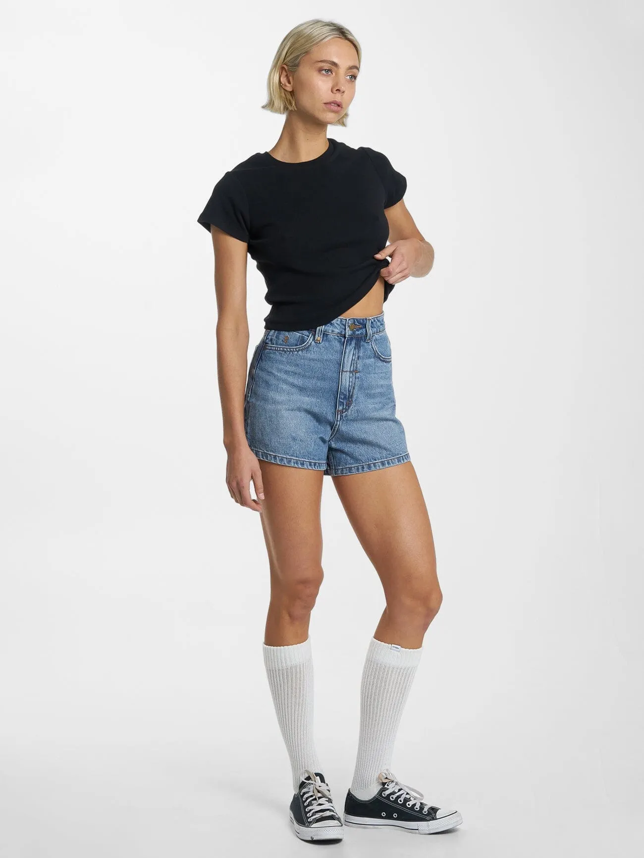 Minimal Thrills Mini Tee - Black