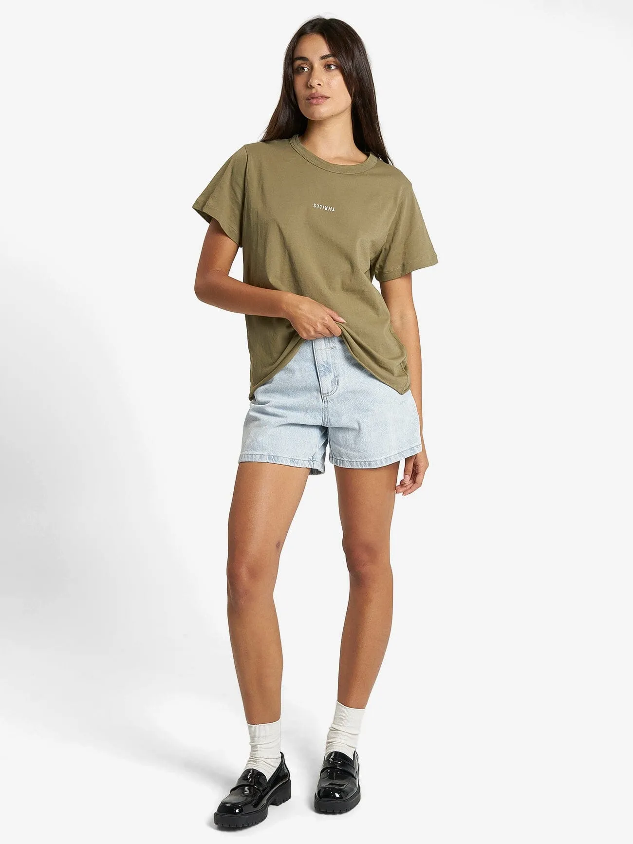 Minimal Thrills Relaxed Tee - Aloe