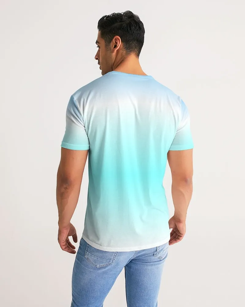 Ocean Blue Ombre Men's Tee