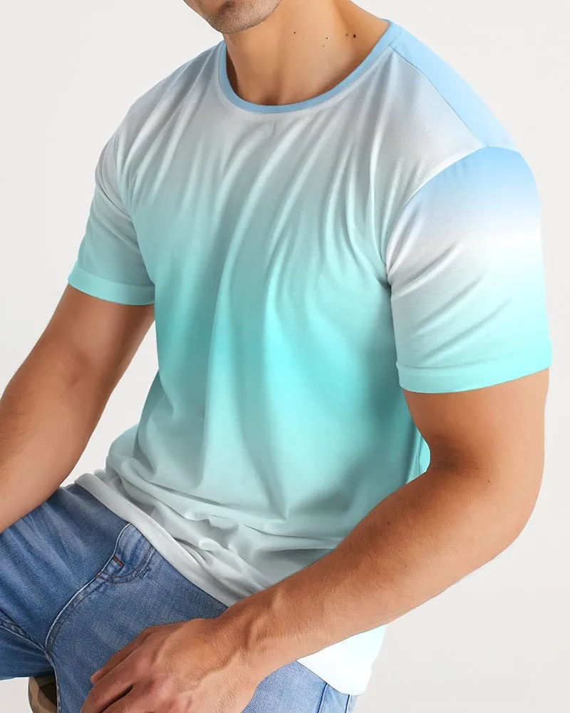 Ocean Blue Ombre Men's Tee