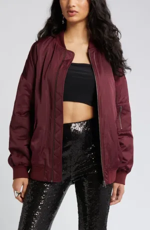 Oversize Bomber Jacket