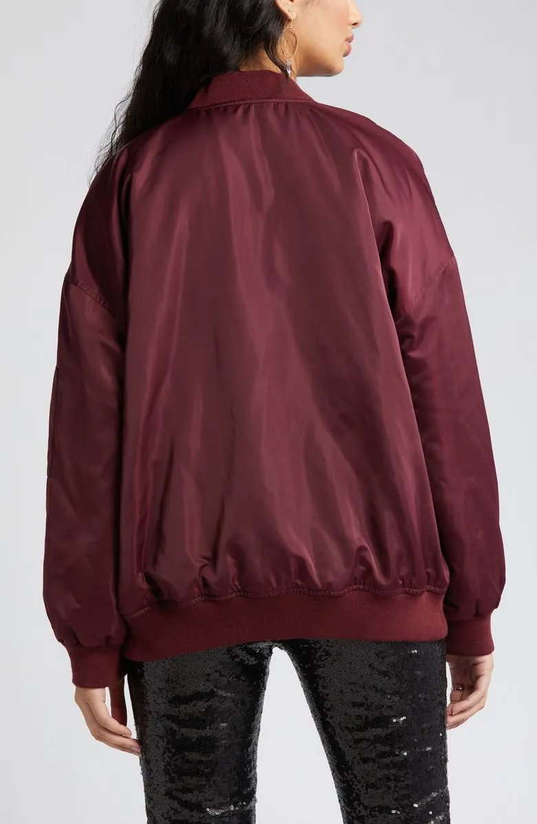 Oversize Bomber Jacket