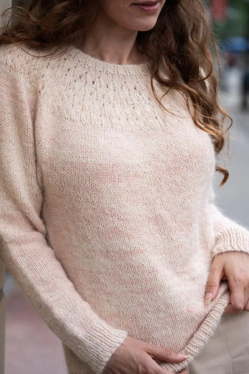 Peachesse Pullover | Knitting kit