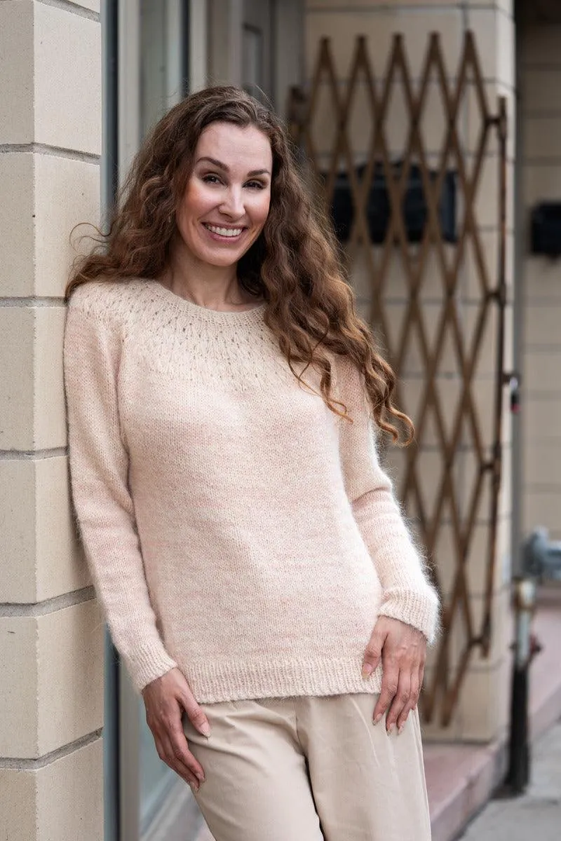 Peachesse Pullover | Knitting kit