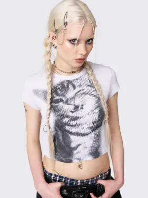 PIXEL KITTY BABY TEE