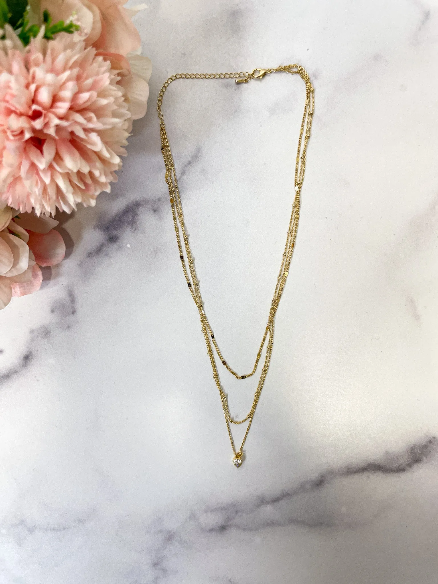 Pure Class Layered Necklace