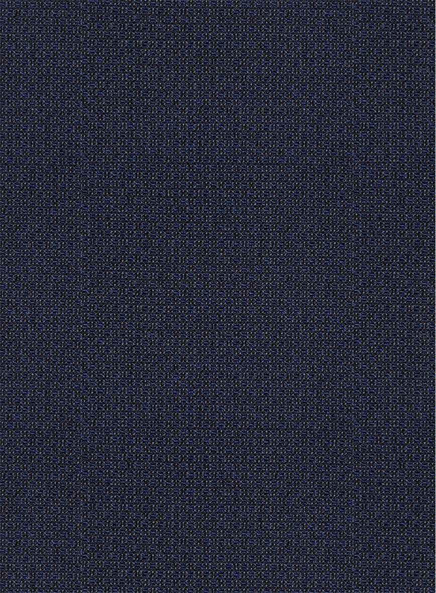 Scabal Tornado Floras Blue Wool Jacket