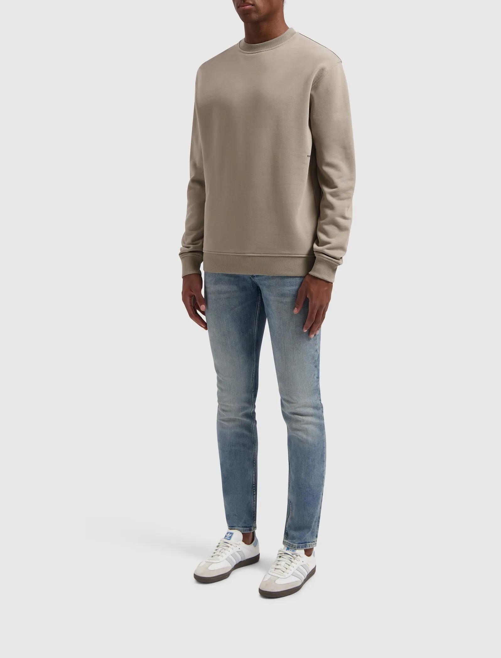 Sideline Wordmark Sweater | Taupe