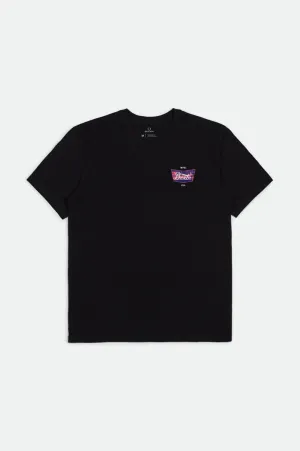 Stith Crash S/S Tailored Tee - Black