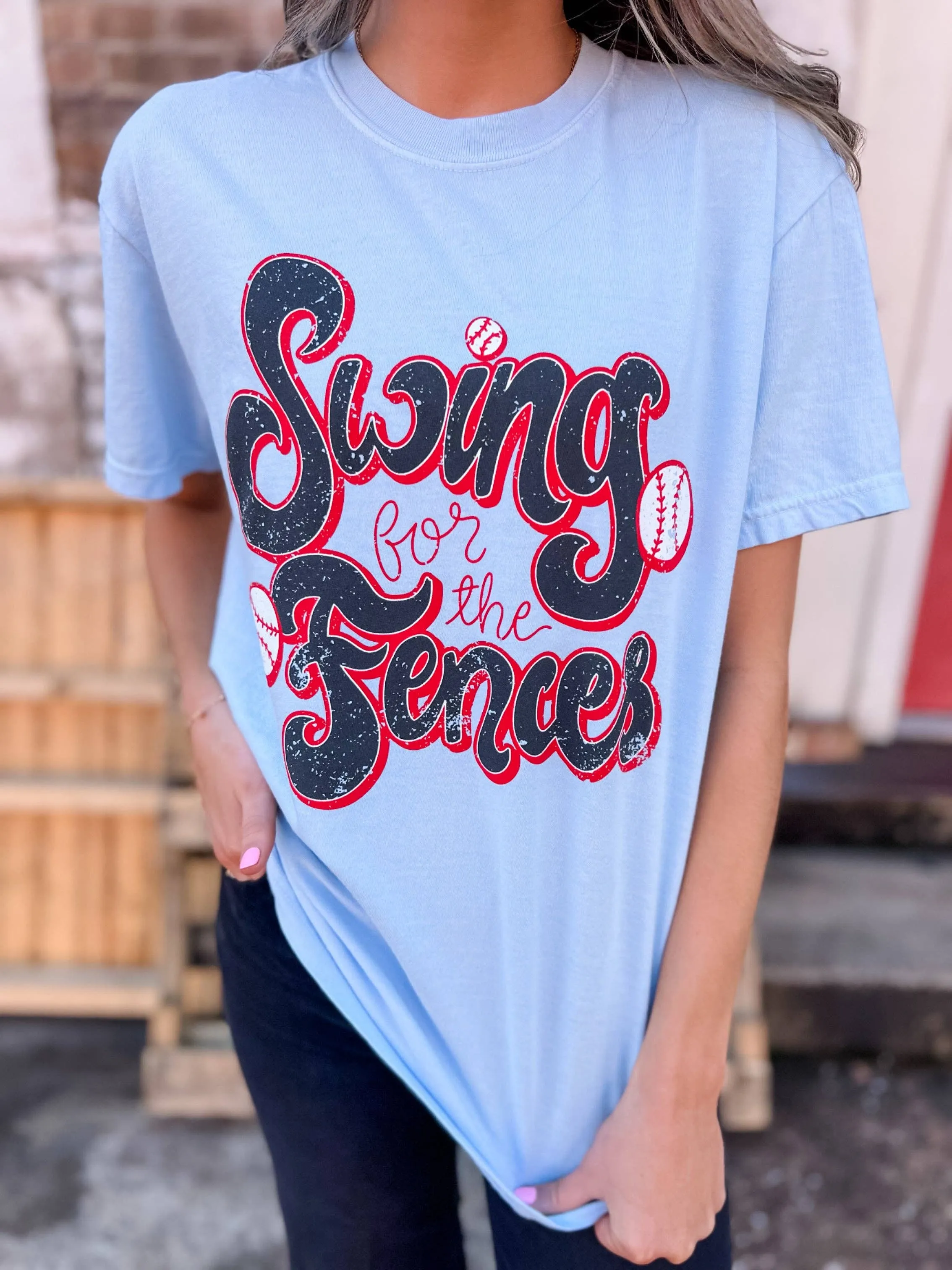 Swing For The Fences Graphic Tee