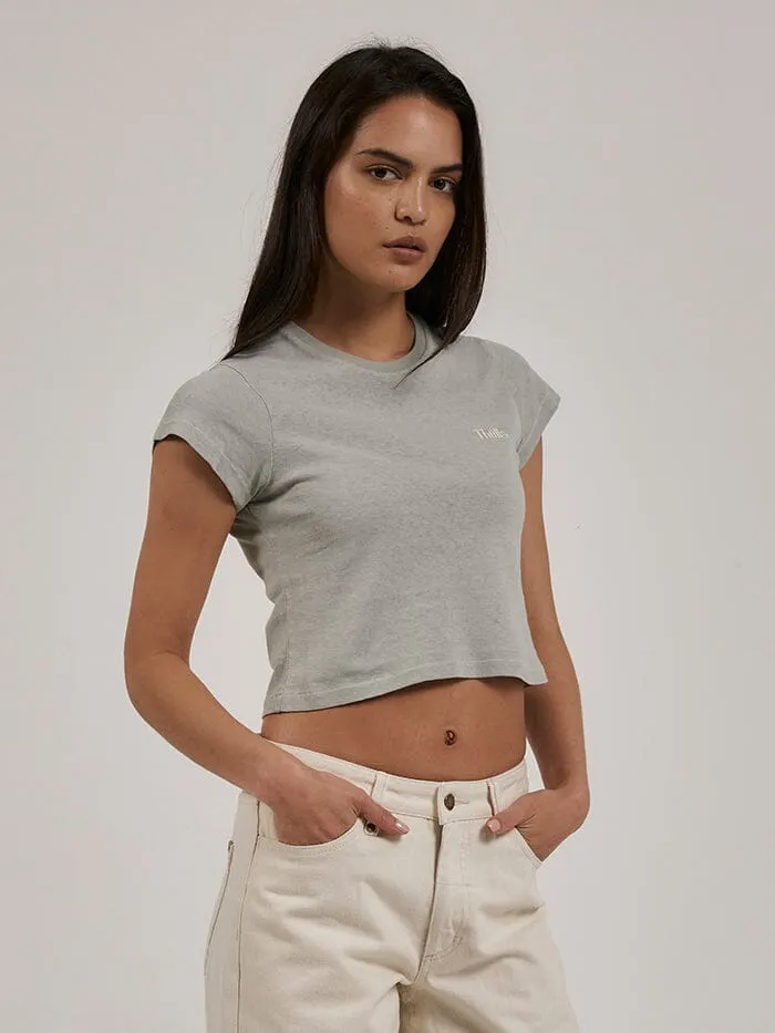 Tempo Hemp Mini Tee - Sage Grey