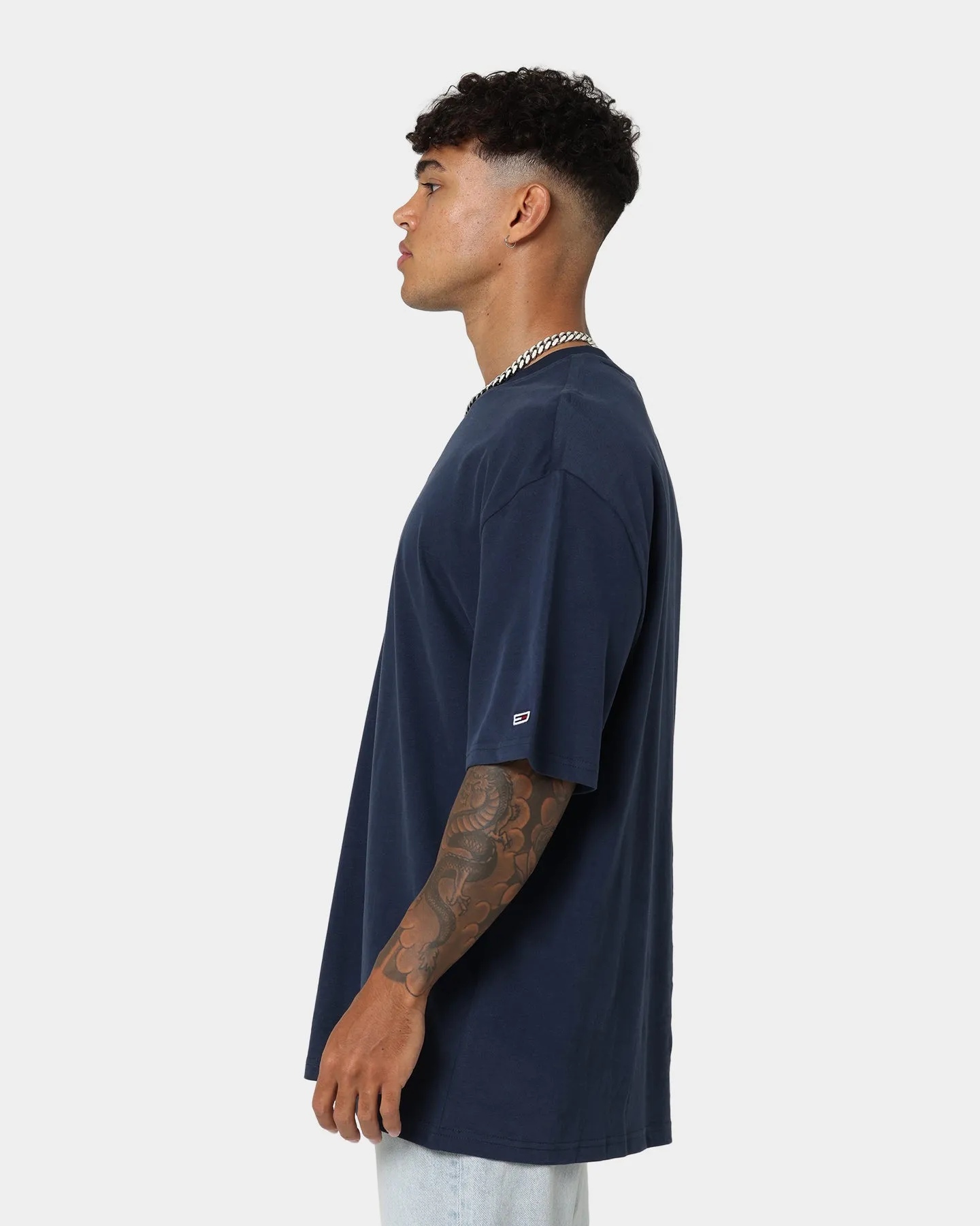 Tommy Jeans Skate Heritage T-Shirt Twilight Navy