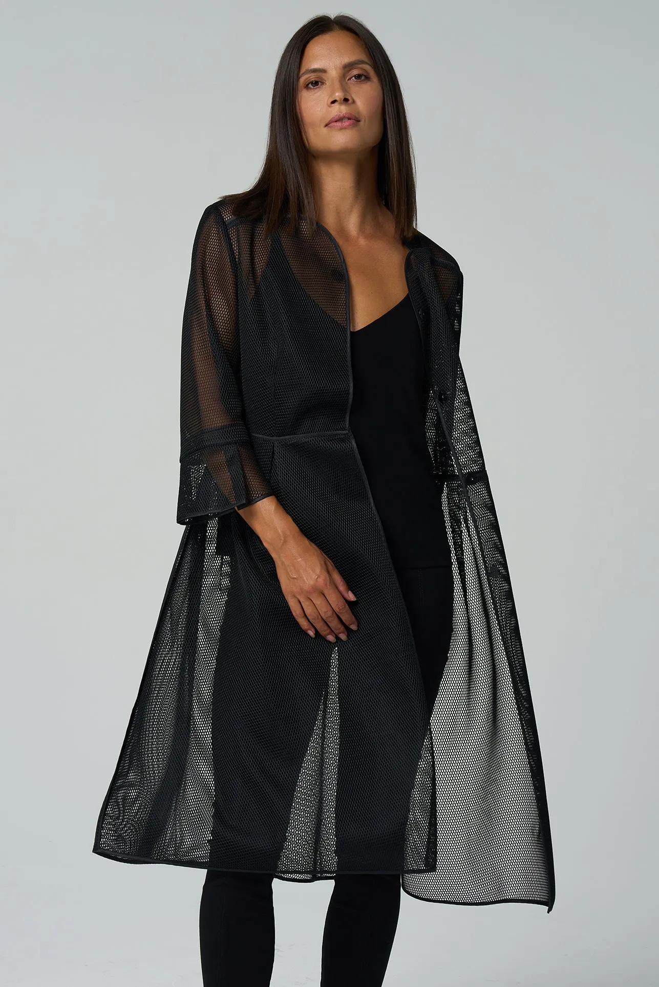 Wilshire Mesh Coat