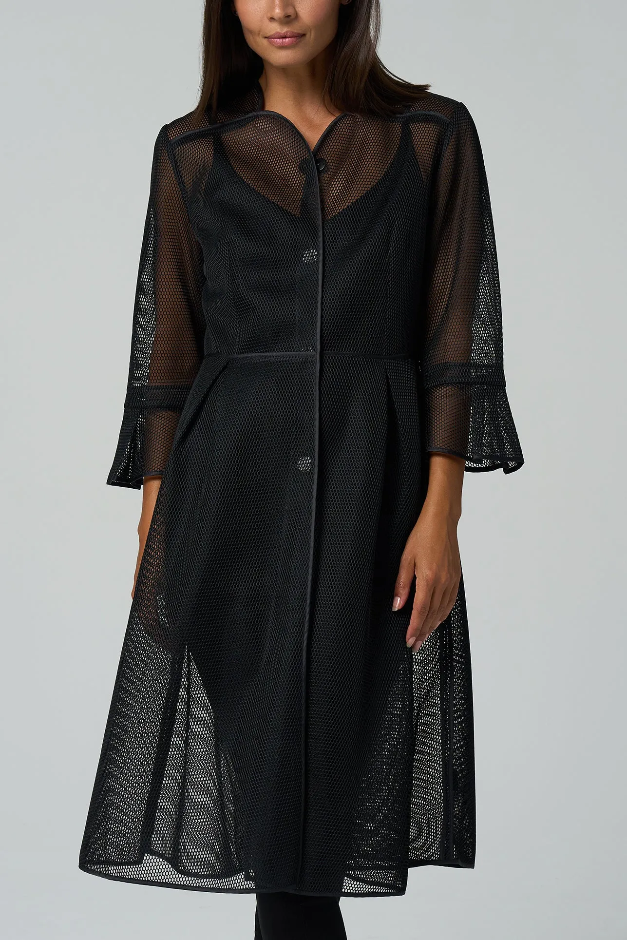 Wilshire Mesh Coat